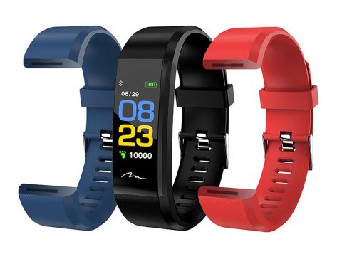 Media-Tech ΣΕΤ ΛΟΥΡΑΚΙΑ (Straps) ΓΙΑ ACTIVE-BAND MT859 (Red/Blue/Black)